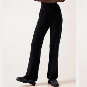 NWT Athelta Felicity Cozy Pant Black Size extra Large XL Lounge Cashmere #467904